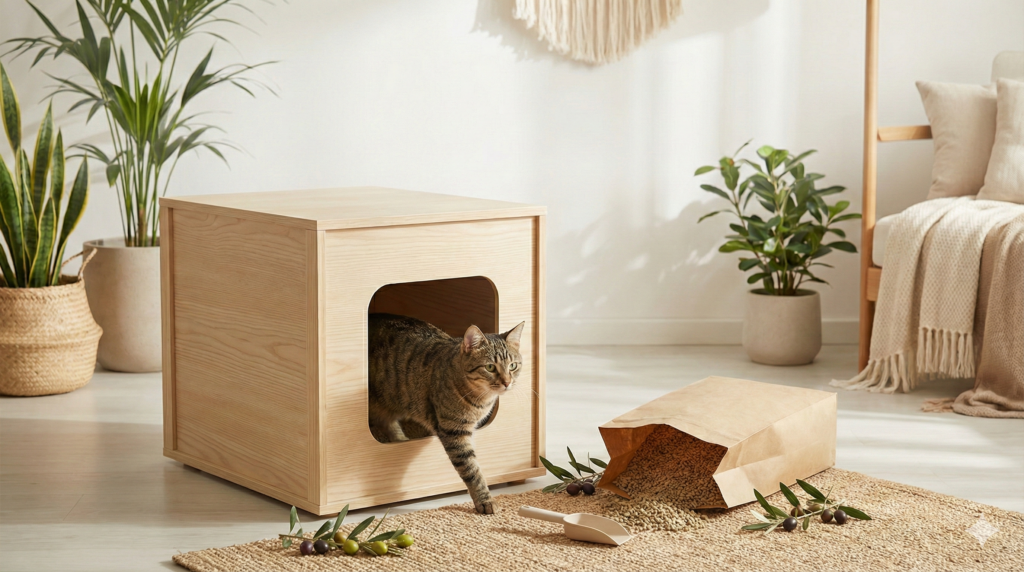 kedi kumu temizliği